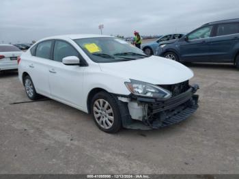  Salvage Nissan Sentra