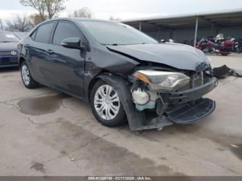  Salvage Toyota Corolla