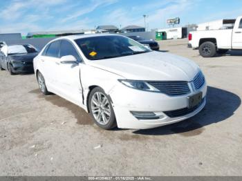  Salvage Lincoln MKZ