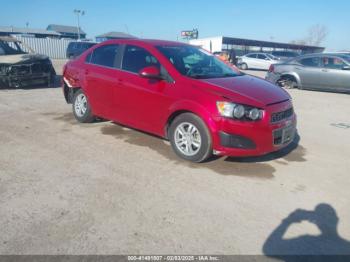  Salvage Chevrolet Sonic