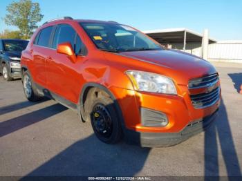  Salvage Chevrolet Trax