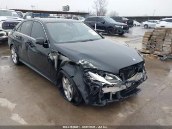  Salvage Mercedes-Benz E-Class