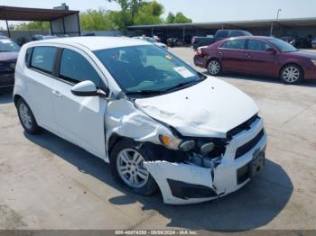  Salvage Chevrolet Sonic