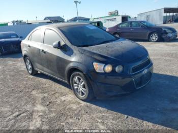  Salvage Chevrolet Sonic