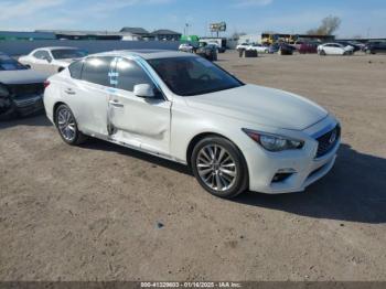  Salvage INFINITI Q50