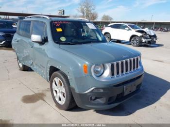  Salvage Jeep Renegade