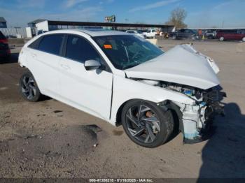  Salvage Hyundai ELANTRA