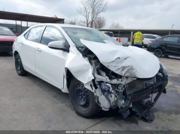  Salvage Toyota Corolla