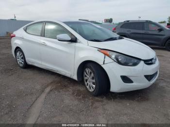  Salvage Hyundai ELANTRA