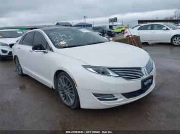  Salvage Lincoln MKZ