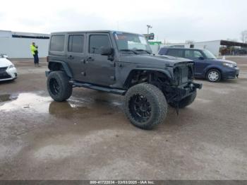  Salvage Jeep Wrangler