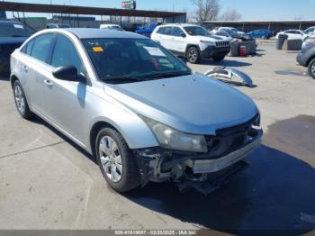  Salvage Chevrolet Cruze