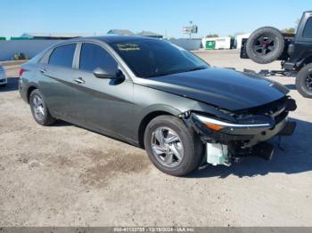  Salvage Hyundai ELANTRA