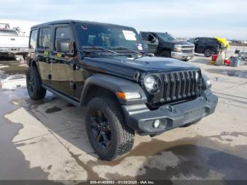  Salvage Jeep Wrangler