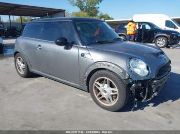  Salvage MINI Cooper S