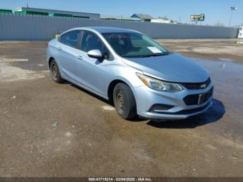  Salvage Chevrolet Cruze