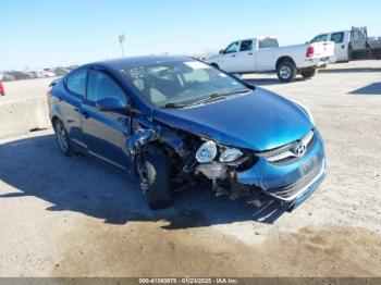  Salvage Hyundai ELANTRA