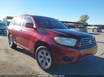  Salvage Toyota Highlander