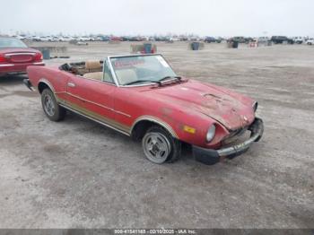  Salvage FIAT 124 Spider