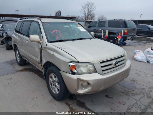  Salvage Toyota Highlander