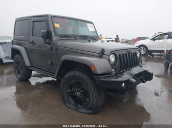  Salvage Jeep Wrangler