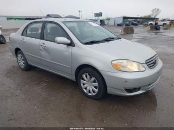  Salvage Toyota Corolla