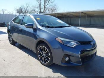  Salvage Toyota Corolla