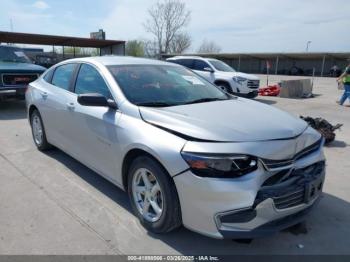  Salvage Chevrolet Malibu