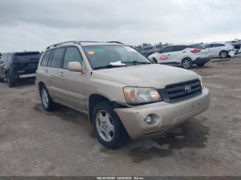  Salvage Toyota Highlander