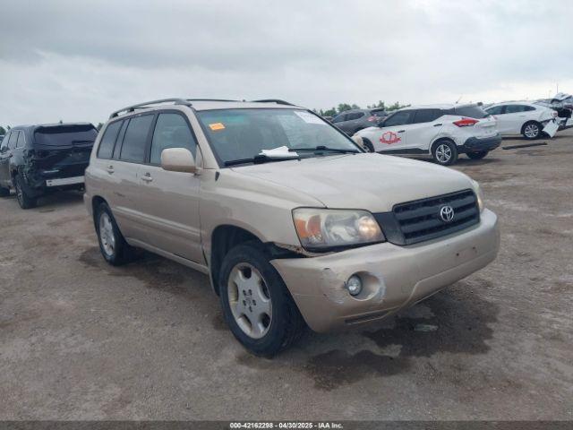  Salvage Toyota Highlander