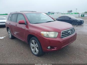  Salvage Toyota Highlander