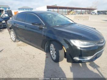  Salvage Chrysler 200