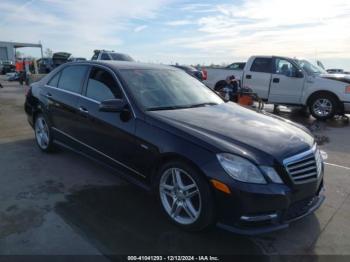  Salvage Mercedes-Benz E-Class