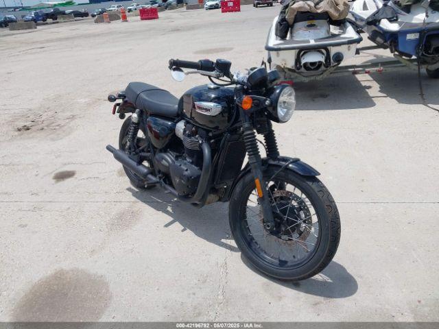  Salvage Triumph Motorcycle Bonneville