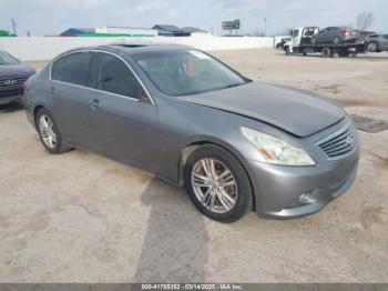  Salvage INFINITI G37