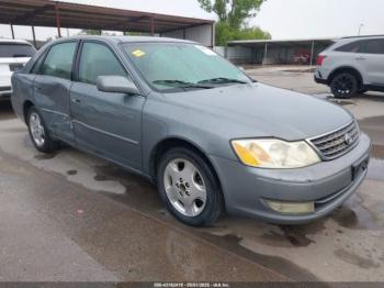  Salvage Toyota Avalon