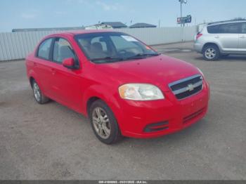  Salvage Chevrolet Aveo