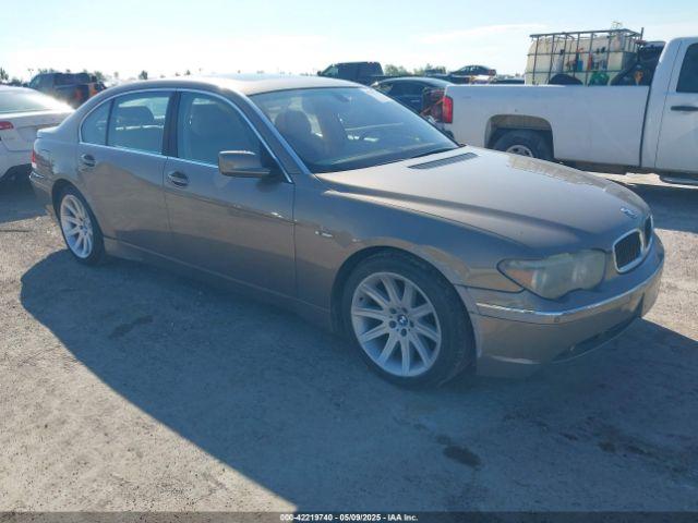  Salvage BMW 7 Series