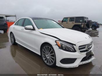  Salvage Mercedes-Benz C-Class