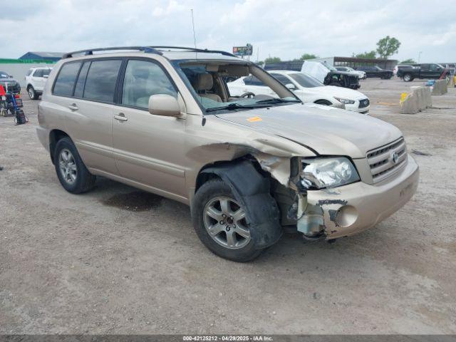  Salvage Toyota Highlander
