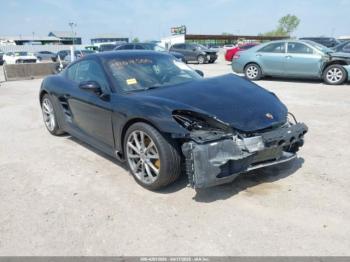  Salvage Porsche 718 Cayman