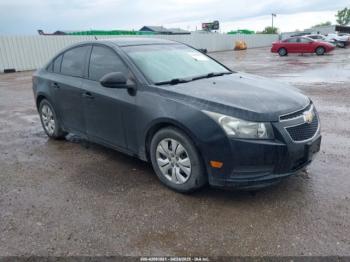  Salvage Chevrolet Cruze