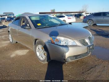  Salvage Pontiac G6