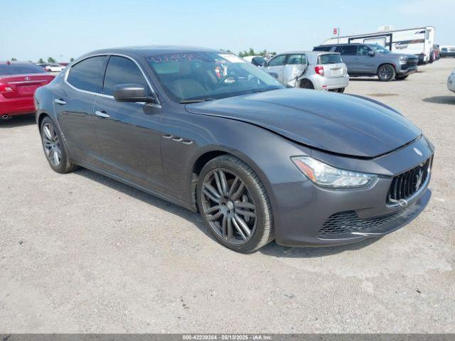  Salvage Maserati Ghibli