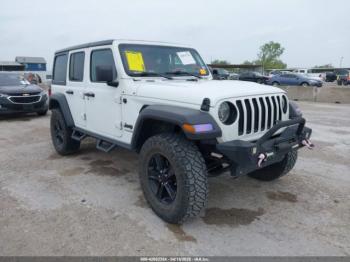  Salvage Jeep Wrangler