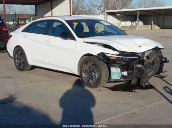  Salvage Hyundai ELANTRA