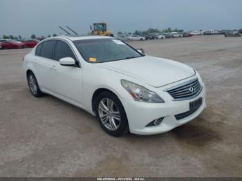  Salvage INFINITI G37