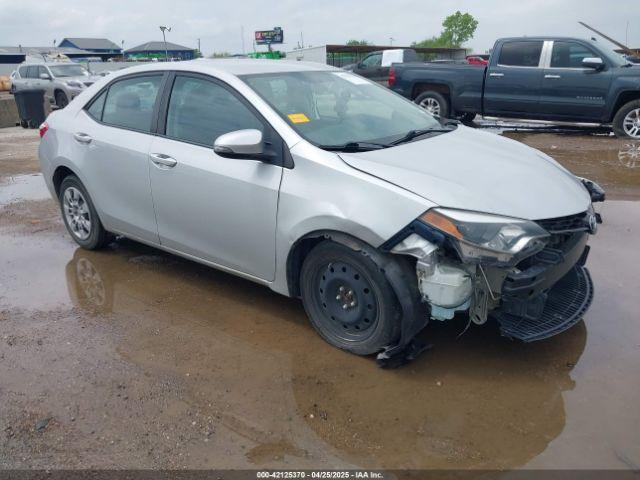  Salvage Toyota Corolla