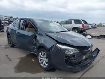  Salvage Toyota Corolla