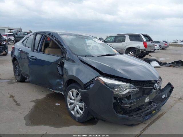  Salvage Toyota Corolla